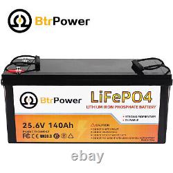 24V LiFePO4 battery 140Ah Power for Golf Cart Deep Cycle Solar System 100A BMS