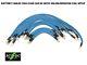 # 2 Awg Hd Golf Cart Battery Cable Blue 18 Pc Kit 96 Club Car Ds
