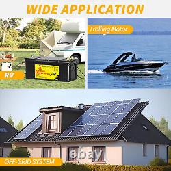 36V100Ah Lithium Golf Cart Battery LiFePO4 200A BMS 15000+Cycle For Solar Camper