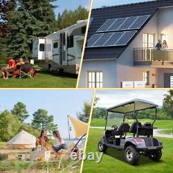 36V100Ah Lithium Golf Cart Battery LiFePO4 200A BMS 15000+Cycle For Solar Camper