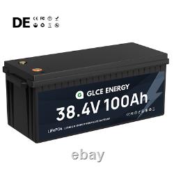36V 100AH Lifepo4 Golf Cart Lithium Battery Deep Cycle BMS Trolling Motor