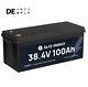 36v 100ah Lifepo4 Golf Cart Lithium Battery Deep Cycle Bms Trolling Motor