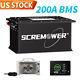 36v 100ah Golf Cart Lifepo4 Lithium Battery 15000+ Cycle 200a Bms + 20a Charger