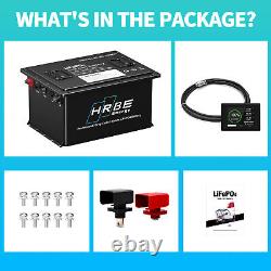 36V 100Ah Golf Cart LiFePO4 Lithium Battery 15000 DeepCycle 200A BMS Club Car