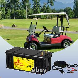 36V 100Ah LiFePO4 Lithium Battery 200A BMS for Golf cart EV RV 10 Year Life Span