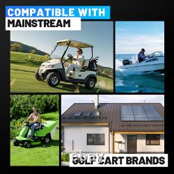 36V 100Ah LiFePO4 Lithium Battery Bluetooth APP 3840Wh for Outboard Motor Marine