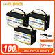 36v 100ah Lifepo4 Lithium Battery Deep Cycle 3 Group 12v 100ah For Golf Cart Rv