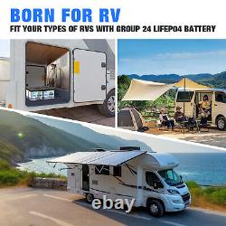 36V 100Ah LiFePO4 Lithium Battery Deep Cycle 3 Group 12V 100Ah For RV Home