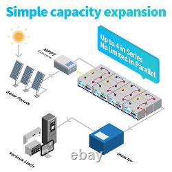 36V 100Ah LiFePO4 Lithium Battery Deep Cycle 3 Group 12V 100Ah For RV Home