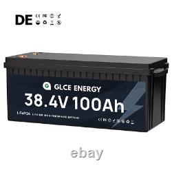 36V 100Ah LiFePO4 Lithium Battery Deep Cycle for Golf cart Home
