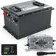 36v 100ah Lifepo4 Lithium Golf Cart Battery 4000+ Deep Cycle Battery With Bms