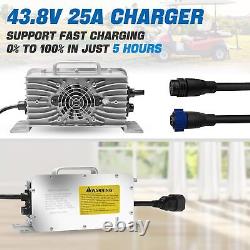 36V 100Ah LiFePO4 Lithium Golf Cart Battery 4000+ Deep Cycle Battery With BMS