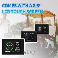 36V 100Ah Lithium Golf Cart Battery 200A BMS 15000+ Cycle LiFePO4 10 Year Life