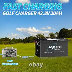 36V 100Ah Lithium Golf Cart Battery 200A BMS 15000+ Cycle LiFePO4 10 Year Life