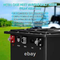 36V 100Ah Lithium Golf Cart Battery 200A BMS 15000+ Cycle LiFePO4 10 Year Life