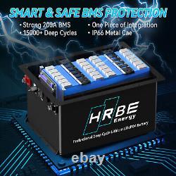36V 100Ah Lithium Golf Cart Battery 200A BMS 15000+ Cycle LiFePO4 10 Year Life