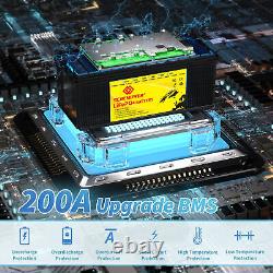 36V 100Ah Lithium Golf Cart Battery LiFePO4 200A BMS for EV RV 10 Year Life Span