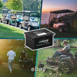 36V 100Ah Lithium LiFePO4 Golf Cart Battery 200A BMS Deep Cycle For Golf Cart