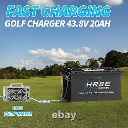 36V 105Ah Battery LiFePO4 Lithium Golf Cart 200A BMS 15000+ Cycles Monit Charger
