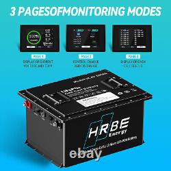 36V 105Ah Battery LiFePO4 Lithium Golf Cart 200A BMS 15000+ Cycles Monit Charger
