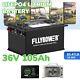 36v 105ah Golf Cart Lifepo4 Lithium Battery 200a Bms With 36v 20a Fast Charger