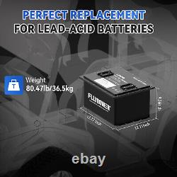 36V 105Ah Golf Cart LiFePO4 Lithium Battery 200A BMS with 36V 20A Fast Charger