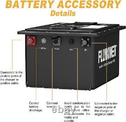 36V 105Ah Golf Cart LiFePO4 Lithium Battery 200A BMS with 36V 20A Fast Charger
