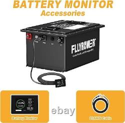 36V 105Ah Golf Cart LiFePO4 Lithium Battery 200A BMS with 36V 20A Fast Charger