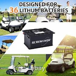36V 105Ah Golf Cart LiFePO4 Lithium Battery Club Car 200A BMS 15000+ Deep Cycles