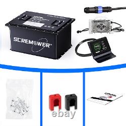 36V 105Ah Golf Cart LiFePO4 Lithium Battery Club Car 200A BMS 15000+ Deep Cycles