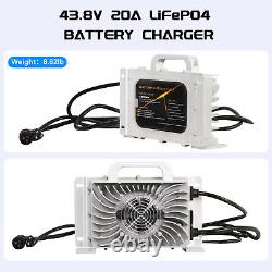 36V 105Ah Golf Cart Lithium LiFePO4 Battery Club Car 200A BMS 15000+ Deep Cycle