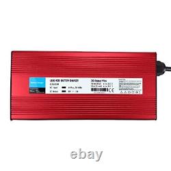 36V 12A Golf Cart Battery Charger with Crowsfoot Style Connector Crowfoot