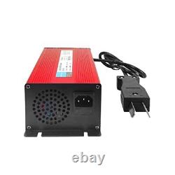36V 12A Golf Cart Battery Charger with Crowsfoot Style Connector Crowfoot