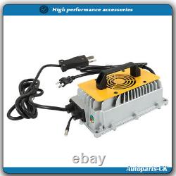 36V 18A Battery Charger 2-Pin Crowfoot Plug For Club Car EZGO Golf Cart