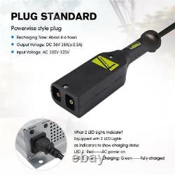 36V 18A Flat plug 36 Volt for EZ-GO TXT Golf Cart Car Battery Charger Power wise