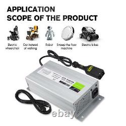 36V 18A Golf Cart Battery Charger AC Power Cord Fit for Ez-Go ClubCar Yamaha