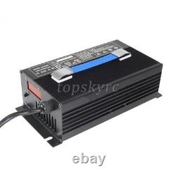 36V 18A Golf Cart Battery Charger Input 220V + Powerwise Cable D Style for EZ-GO