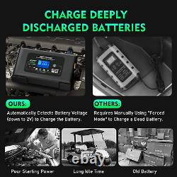 36V 18-Amp and 48V 13-Amp Golf Cart Charger, Car Battery Charger, Trickle Charge