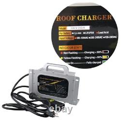 36V 20A Golf Cart Battery Charger Replacement for 36 Volt EZ-GO/TXT Golf Cart