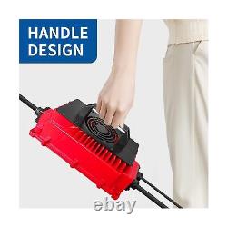 36V 20A Golf Cart Battery Charger with Crowsfoot Style Connector Crowfoot Plu
