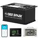36v 48v 105ah Golf Cart Lithium Lifepo4 Battery 200a Bms Bluetooth+monit+charger