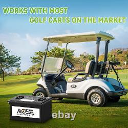 36V/48V 105Ah Golf cart LiFePO4 Lithium Battery 200Amp BMS 15000+ Deep Cycle