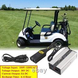 36V 5A Golf Cart Battery Charger Compatible with EZ-GO EZGO Fully Medalist