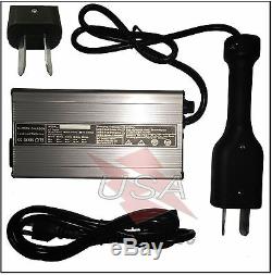 36V Golf Cart Battery Charger For Ez Go Club Car DS EZgo TXT Crows Foot Plug