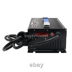 36V Golf Cart Battery Charger Input 220V+Powerwise Cable D Style for EZ-GO B