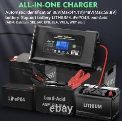 36V and 48V Golf cart Charger 18-Amp Smart Charger