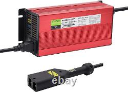 36 Volt 13 AMP Battery Charger Compatible with EZGO TXT for 36 Volt Golf Carts