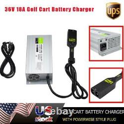 36 Volt 18 AMP Golf Car Cart Battery Charger for EZ-GO Golf Cart Part Powerwise