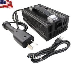 36 Volt 20A Crowfoot Plug Golf Cart Battery Charger EZgo TXT Yamaha Club Car DS