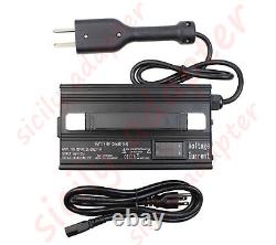 36 Volt 20A Crowfoot Plug Golf Cart Battery Charger EZgo TXT Yamaha Club Car DS